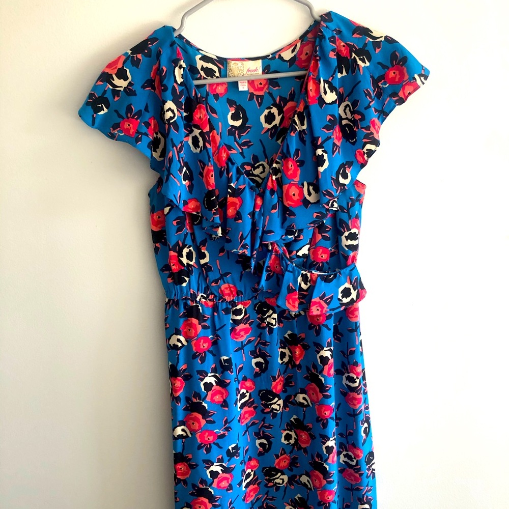 Frock! By Tracy Reese Floral Silk Dress Small